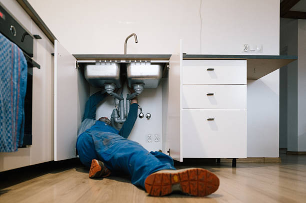 Professional Drain Cleaning technician working in Lake Elmo, MN